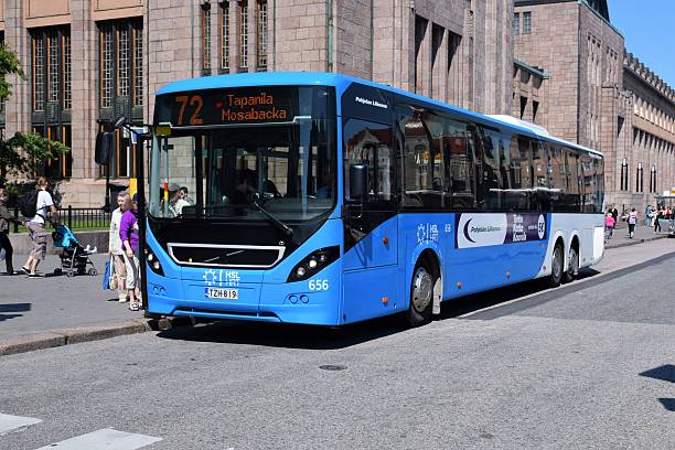 Moscow / Russian Federation - July 08, 2017.\n\nThe Day of the Moscow transport is celebrated at the 2nd Saturday of July. This festival was organized in 2017 first time.\n\nThe Ikarus 55 is a bus of the Hungarian bus manufacturer Ikarus. First introduced in 1954, it was produced from 1955 to 1973.