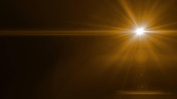 istock abstract of lighting  , digital lens flare in dark background 638152626