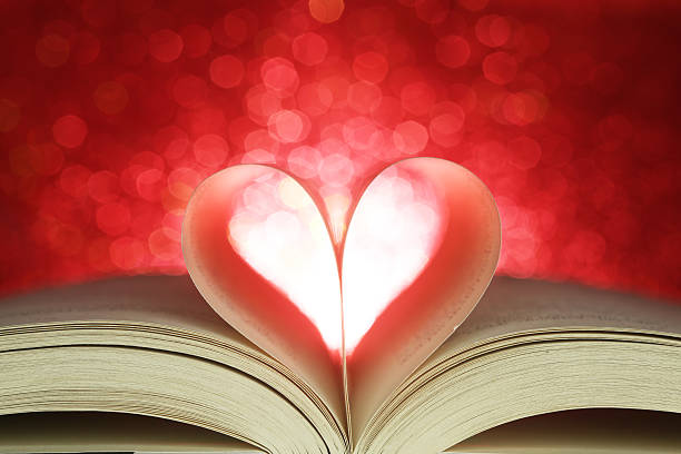 istock Book pages in the shape of a heart 638154032