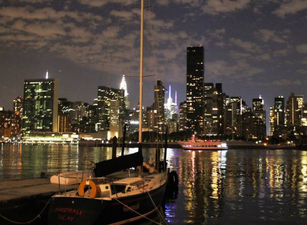 istock New York City reflection over Hudson at Night 638155026