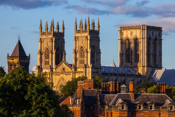 york minster  - cattedrale di york foto e immagini stock