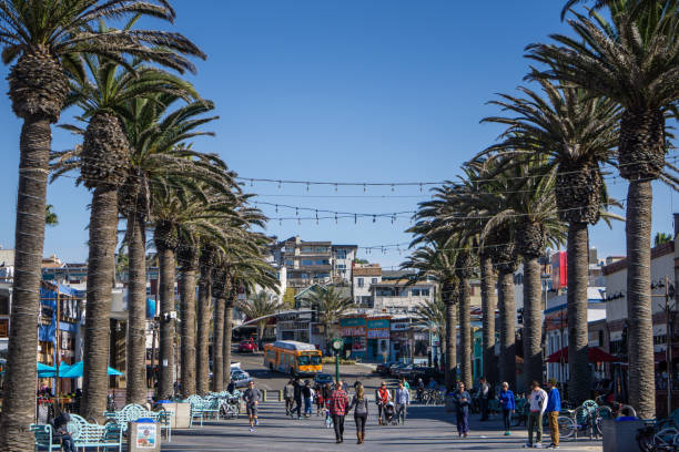 Downtown Hermosa Beach, California