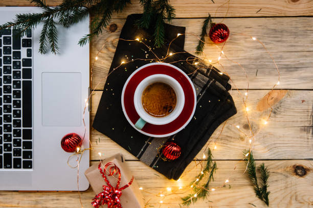istock Delicious morning coffee and laptop 638167268