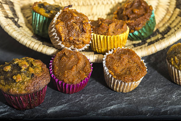 istock Basket of Muffins 638168380
