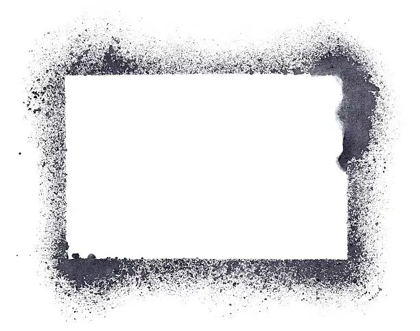 Photo of Grunge stencil frame