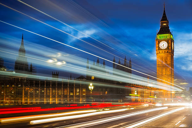 istock Big Ben at Westminster Bridge, London, UK 638173568