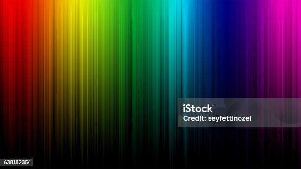 Rainbow Abstract Background Stock Photo - Download Image Now - Rainbow, Spectrum, Backgrounds