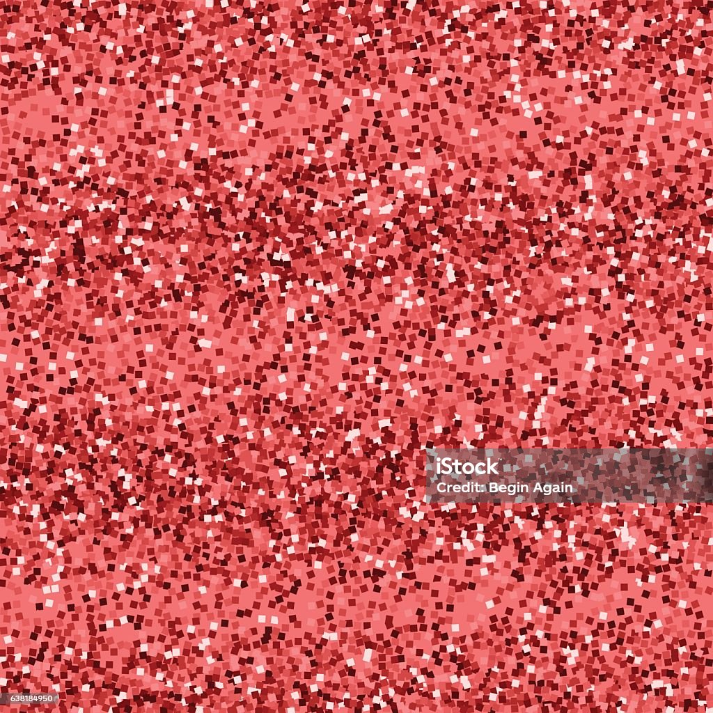 Red Gold Glitter Stock Illustration - Download Image Now - Abstract
