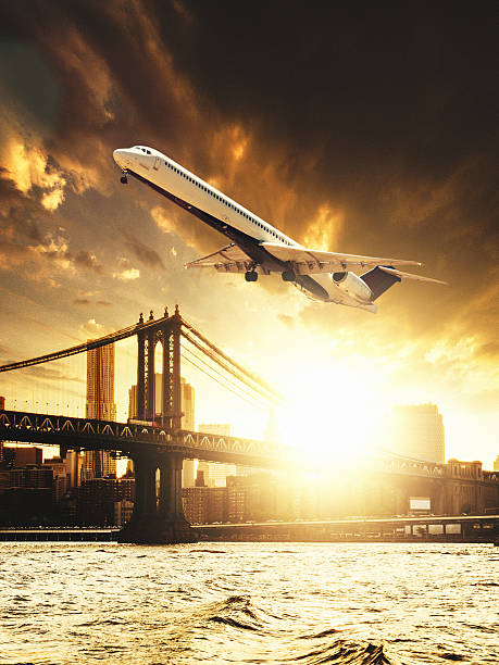 istock airplane in new york city 638187810