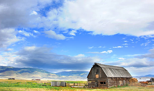 Barn and Gallatin Mountains