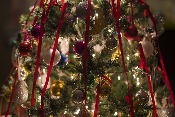 istock Decoration on tree on Christmas or X'mas Day 638192724