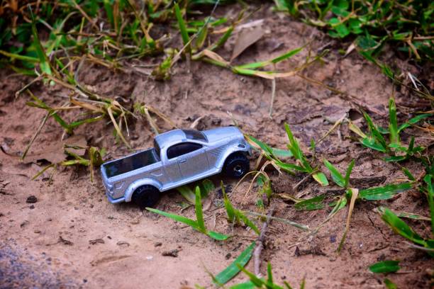 istock Toy Truck in the Mud 638197960
