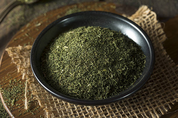 istock Raw Green Organic Dry Dill Weed 638198246