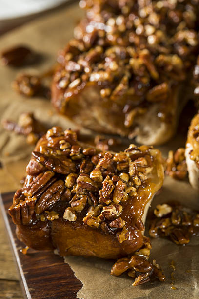 istock Homemade Glazed Pecan Sticky Buns 638198868