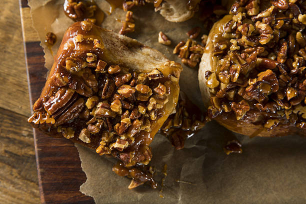 istock Homemade Glazed Pecan Sticky Buns 638198960