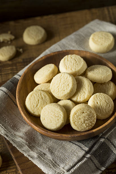 istock Homemade Sweet Shortbread Cookies 638199100