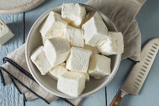 istock Homemade Sweet Square Marshmallows 638201346