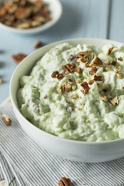 istock Homemade Green Pistachio Fluff Dessert 638201482