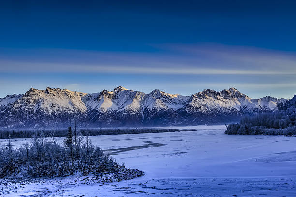 istock Knik River and Matanuska Mountains 638206056