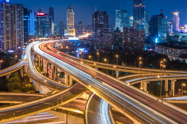 istock urban traffic with cityscape 638206412