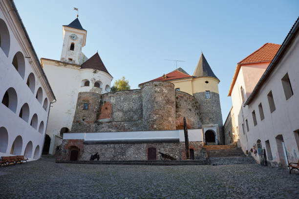 istock Old Castle Palanok in Mukachevo. Ukraine. Transcarpathia 638208550