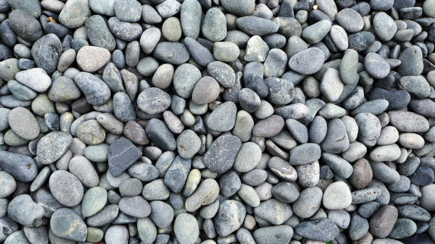 istock Bed of Gray Pebbles 638209412