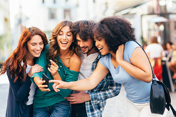 istock Friends texting outdoor 638209824