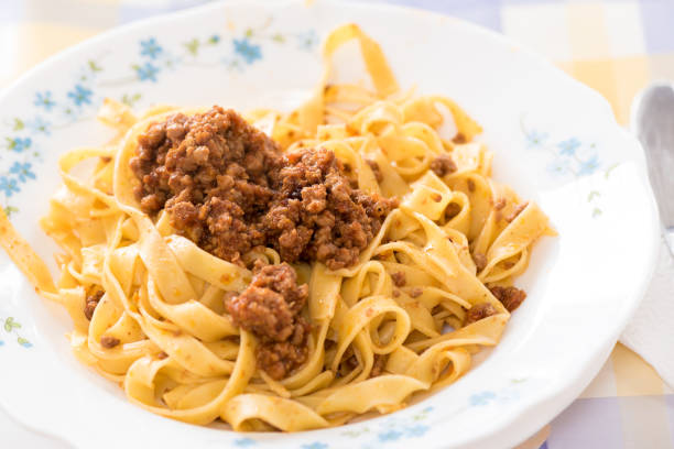 istock Tagliatelle Bolognese sauce from Italy 638210902