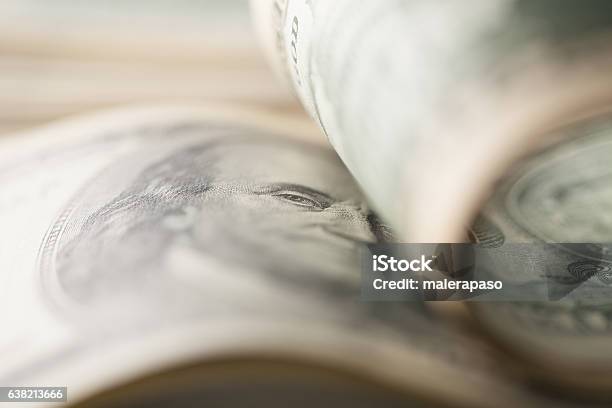 Dollar Bills Stock Photo - Download Image Now - Cash Flow, Benjamin Franklin, Business