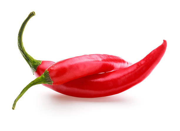istock red chili or chilli cayenne pepper  on white  background 638216640