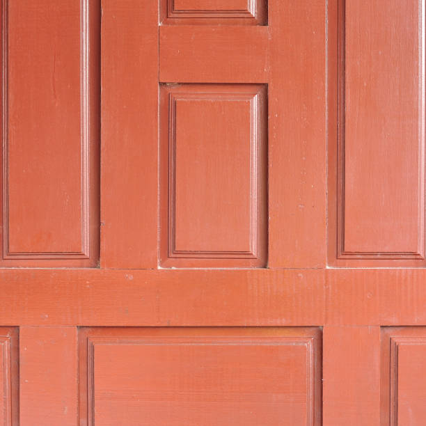 istock Background and pattern from Thai classic house door. 638218110