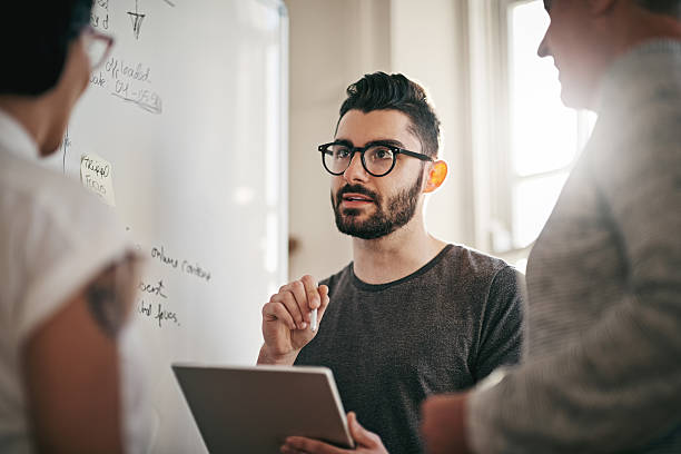 istock Innovation and creativity is the catalyst for their team’s success 638219106