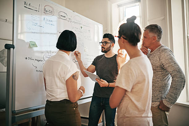 istock Moving their agency forward through an effective marketing approach 638219166