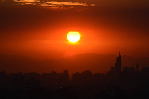 istock Sunset clouds in Santiago Chile 638223242