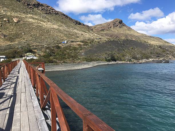 istock Bridge at a National Park in Patagonia Chile 638224476