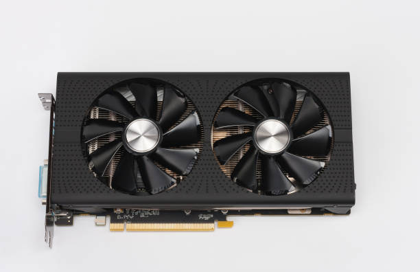 istock New modern gaming graphics card on white 638225784