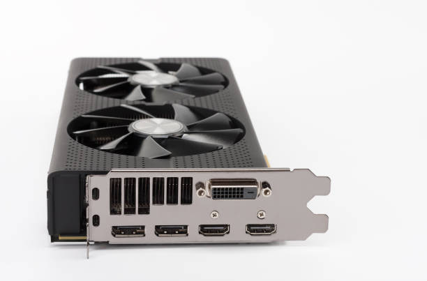 istock New modern gaming graphics card on white 638225844