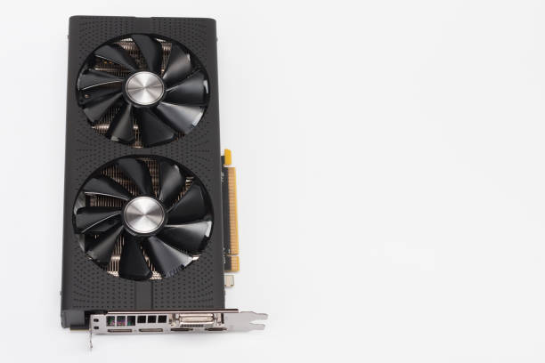 istock New modern gaming graphics card on white 638225914