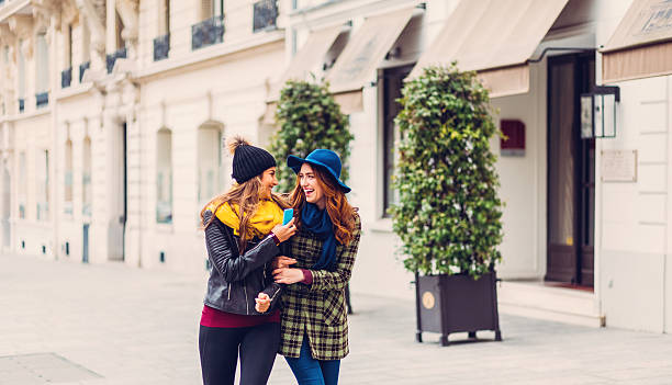 istock Friends enjoying Paris together 638227114