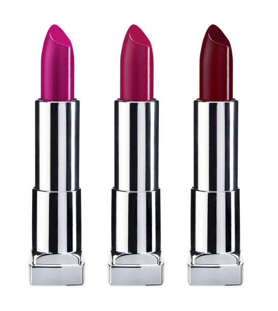 istock Set of lipstick isolated on white background. 638230618