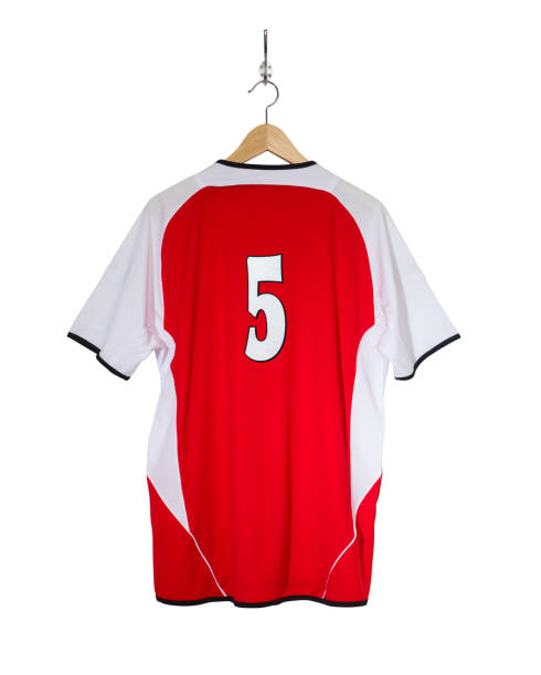 istock Red Football shirt 638236680