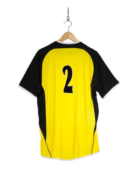istock Yellow Football shirt 638236840
