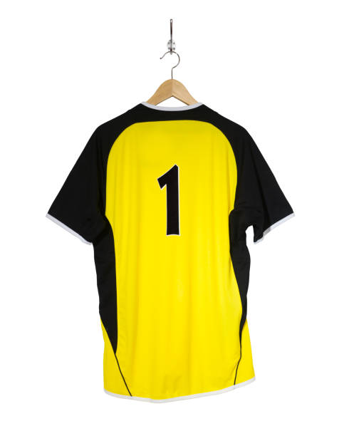 istock Yellow Football shirt 638236870