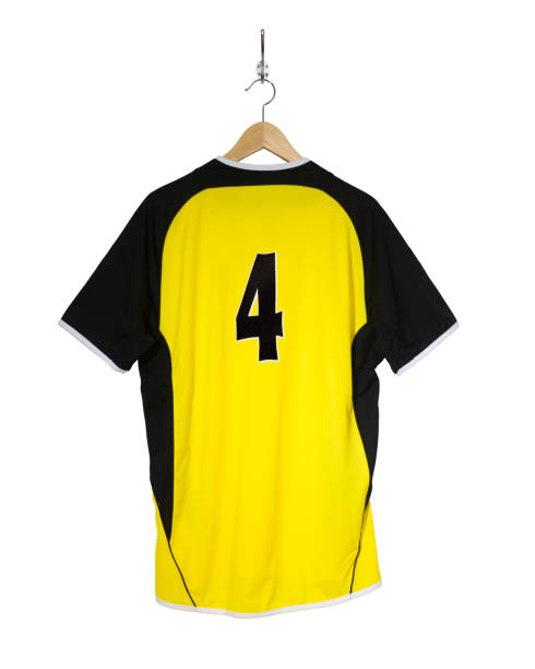 istock Yellow Football shirt 638236918