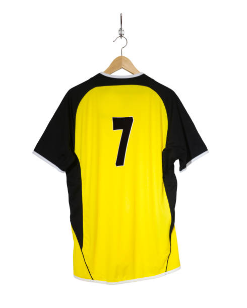 istock Yellow Football shirt 638236986
