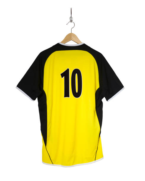 istock Yellow Football shirt 638237064