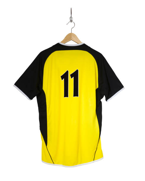istock Yellow Football shirt 638237092