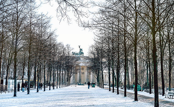 istock cenral perspective view on winterly Berlin Brandenburger Tor 638238812