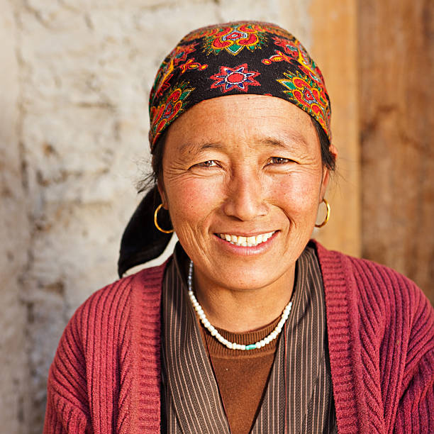istock Tibetan woman, Lo Manthang, Upper Mustang 638240780