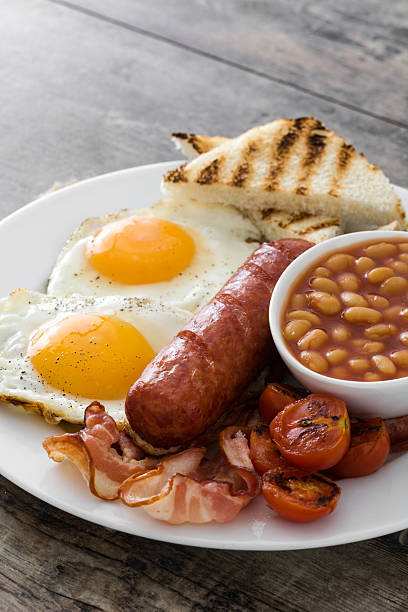 istock Traditional full English breakfast 638245076